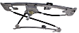2-Piece Kit, Front, Driver Side Power Window Regulator, Face Bar Only; With pad provision, Includes (1) Window Motor and (1) Window Regulator