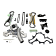 2-Piece Kit Timing Chain Kit, 4.0L, 6Cyl, Includes (1) Timing Chain Kit and (1) Water Pump