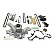 2-Piece Kit Timing Chain Kit, 4.0L, 6Cyl, Includes (1) Timing Chain Kit and (1) Water Pump