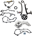 2-Piece Kit Timing Chain Kit, 2.7L, 4Cyl, Includes (1) Timing Chain Kit and (1) Water Pump