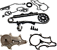 2-Piece Kit Timing Chain Kit, 2.4L, 4Cyl, Includes (1) Timing Chain Kit and (1) Water Pump
