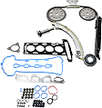 2007 Chevrolet Cobalt - 2-Piece Kit Timing Chain Kit, VIN: F, DOHC, Ecotec Engine, 16 Valve, With Gears, 2.2L 4Cyl, Includes (1) Cylinder Head Gasket and (1) Timing Chain Kit