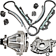 3-Piece Kit Timing Chain Kit, 4.6L, 8Cyl, Includes (1) Timing Chain Kit, (1) Oil Pump and (1) Water Pump