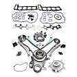 4-Piece Kit Timing Chain, includes Head Gasket Set, Oil Pump, and Water Pump