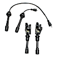 2003 Mazda Protege - 2-Piece Kit Ignition Coil, 2.0L 4Cyl, Includes (2) Ignition Coil and (2) Spark Plug Wire