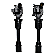 2003 Mazda Protege - 2-Piece Kit Ignition Coil, 2.0L 4Cyl, Includes (2) Ignition Coil and (2) Spark Plug Wire