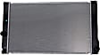 2011-2015 Lexus CT200h - 2-Piece Kit Radiator, 1.8L Engine, Aluminum Core, Plastic Tank, Main Radiator, includes Inverter Cooler