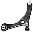 4-Piece Kit Front, Driver and Passenger Side, Lower Control Arm Kit, Includes (2) Control Arm and (2) Sway Bar Link