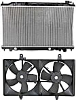 2006 Nissan Altima - 2-Piece Kit Radiator, Automatic Transmission, 3.5L 6Cyl,  Includes (1) Cooling Fan Assembly and (1) Radiator