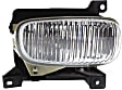 2000 Toyota Tundra - 6-Piece Kit, Front, Lower Bumper, For Models with Steel Bumper, Painted Black, Includes (1) Bumper, (2) Bumper Bracket, (1) Bumper Reinforcement, and (2) Fog Light