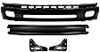 2000 Toyota Tundra - 4-Piece Kit Front, Lower Bumper, For Models With Steel , Painted Black,  Includes (1) Bumper, (2) Bumper Bracket, and (1) Bumper Reinforcement