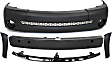 2004 Toyota Tundra - 5-Piece Kit Front Primed Bumper Cover, Standard Cab Pickup (Regular Cab), Standard Cab Pickup, Includes (1) Bumper Cover, (2) Bumper End, (1) Bumper Reinforcement, and (1) Bumper Retainer