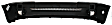 2006 Toyota Tundra - 3-Piece Kit Front Primed Bumper Cover,  (Regular Cab), Standard Cab Pickup,  Includes (1) Bumper Cover and (2) Fog Light Cover