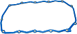2-Piece Kit Aluminum Oil Pan, 2.4L, 4Cyl, Includes (1) Oil Pan Gasket and (1) Oil Pan