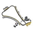 2003 Honda Element - 2-Piece Kit Timing Chain Kit, 2.4L, 4Cyl, Includes (1) Timing Chain Kit and (1) Water Pump