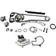 2-Piece Kit Timing Chain Kit, 2.4L, 4Cyl, Includes (1) Water Pump and (1) Timing Chain Kit