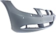 3-Piece Kit, Front Primed Bumper Cover, Includes (1) Bumper Cover and (2) Fender