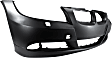 3-Piece Kit, Front Primed Bumper Cover, Includes (1) Bumper Cover and (2) Fender