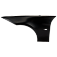 3-Piece Kit, Front Primed Bumper Cover, Includes (1) Bumper Cover and (2) Fender
