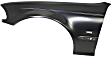 1999 BMW 328i - 3-Piece Kit Front Primed Bumper Cover, Sedan, Includes (1) Bumper Cover and (2) Fender