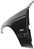 3-Piece Kit, Front Primed Bumper Cover, Includes (1) Bumper Cover and (2) Fender