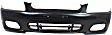 3-Piece Kit, Front Primed Bumper Cover, w/ Fog Light Holes, Includes (1) Bumper Cover and (2) Fender
