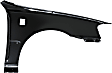 3-Piece Kit, Front Primed Bumper Cover, w/ Fog Light Holes, Includes (1) Bumper Cover and (2) Fender