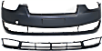 2-Piece Kit, Front Primed Bumper Cover, Includes (1) Bumper Cover and (1) Bumper Grille
