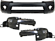 3-Piece Kit, Front Primed Bumper Cover, Includes (1) Bumper Cover and (2) Fender Liner