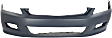 2007 Honda Accord - 5-Piece Kit Front Primed Bumper Cover, 2-Door, Coupe,  Includes (1) Bumper Cover, (2) Fender, and (2) Fender Liner