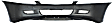 2007 Honda Accord - 5-Piece Kit Front Primed Bumper Cover, 2-Door, Coupe,  Includes (1) Bumper Cover, (2) Fender, and (2) Fender Liner