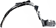 2007 Honda Accord - 5-Piece Kit Front Primed Bumper Cover, 2-Door, Coupe,  Includes (1) Bumper Cover, (2) Fender, and (2) Fender Liner