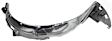 3-Piece Kit, Front Primed Bumper Cover, Coupe, Includes (1) Bumper Cover and (2) Fender Liner
