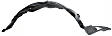 2005 Honda Accord - 5-Piece Kit Front, Driver and Passenger Side Fender, 4-Door, Sedan, Includes (1) Bumper Cover, (2) Fender, and (2) Fender Liner