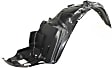 2007 Honda Accord Value Package - 3-Piece Kit Front Primed Bumper Cover, Sedan,  Includes (1) Bumper Cover and (2) Fender Liner