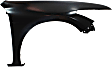2008 Honda Accord - 5-Piece Kit Front Primed Bumper Cover, Coupe,  Includes (1) Bumper Cover, (2) Fender, and (2) Fender Liner
