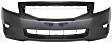 2008 Honda Accord - 5-Piece Kit Front Primed Bumper Cover, Coupe,  Includes (1) Bumper Cover, (2) Fender, and (2) Fender Liner