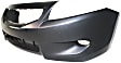 2008 Honda Accord EX-L - 2-Piece Kit Front Primed Bumper Cover, Coupe,  Includes (1) Bumper Cover and (1) Grille