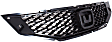 2008 Honda Accord EX-L - 2-Piece Kit Front Primed Bumper Cover, Coupe,  Includes (1) Bumper Cover and (1) Grille