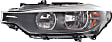 2012-2015 BMW 335i - 2-Piece Kit Driver Side Halogen Headlight, With bulb(s), OE Replacement, Includes (1) Fog Light and (1) Headlight
