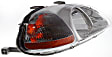 1996-1998 Honda Civic - 3-Piece Kit Factory Style Hood, Steel, Primed, Includes (1) Fender, (1) Headlight, and (1) Hood
