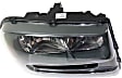 2002-2009 Chevrolet Trailblazer - 4-Piece Kit Driver and Passenger Side Halogen Headlight, With bulb(s), OE Replacement, Includes (2) Headlight, (1) Header Panel and (1) Grille Assembly