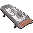 2003-2006 Chevrolet Silverado 1500 HD - 4-Piece Kit Driver and Passenger Side Halogen Headlight, With bulb(s), OE Replacement, Includes (2) Headlight and (2) Turn Signal Light