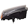 2003-2006 Chevrolet Silverado 1500 HD - 4-Piece Kit Driver and Passenger Side Halogen Headlight, With bulb(s), OE Replacement, Includes (2) Headlight and (2) Turn Signal Light