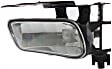 2002 Cadillac Escalade EXT - 4-Piece Kit Driver and Passenger Side Halogen Headlight, With bulb(s), OE Replacement,  Includes (2) Fog Light and (2) Headlight