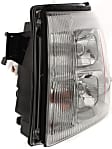 2002 Cadillac Escalade EXT - 4-Piece Kit Driver and Passenger Side Halogen Headlight, With bulb(s), OE Replacement,  Includes (2) Fog Light and (2) Headlight