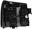 2002 Cadillac Escalade EXT - 4-Piece Kit Driver and Passenger Side Halogen Headlight, With bulb(s), OE Replacement,  Includes (2) Fog Light and (2) Headlight
