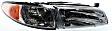 1997-2003 Pontiac Grand Prix - 4-Piece Kit Driver and Passenger Side Halogen Tail Light, Without bulb(s), Includes (2) Headlight and (2) Tail Light