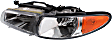 1997-2003 Pontiac Grand Prix - 4-Piece Kit Driver and Passenger Side Halogen Tail Light, Without bulb(s), Includes (2) Headlight and (2) Tail Light