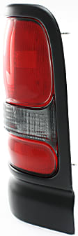 1994-2002 Dodge Ram 2500 - 4-Piece Kit Driver and Passenger Side Halogen Headlight, With bulb(s), OE Replacement, Includes (2) Headlight and (2) Tail Light